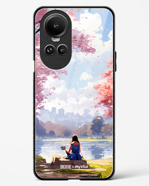 Tranquil Tales by the Stream [BREATHE] Glass Case Phone Cover (Oppo)