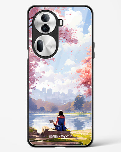 Tranquil Tales by the Stream [BREATHE] Glass Case Phone Cover (Oppo)