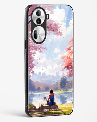 Tranquil Tales by the Stream [BREATHE] Glass Case Phone Cover (Oppo)