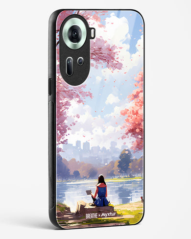 Tranquil Tales by the Stream [BREATHE] Glass Case Phone Cover (Oppo)