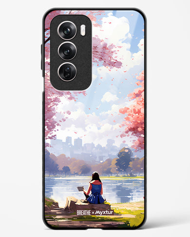 Tranquil Tales by the Stream [BREATHE] Glass Case Phone Cover (Oppo)