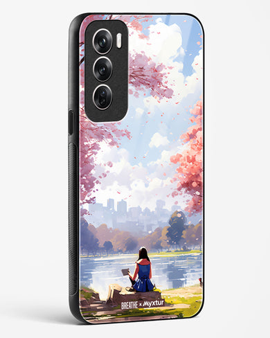 Tranquil Tales by the Stream [BREATHE] Glass Case Phone Cover (Oppo)