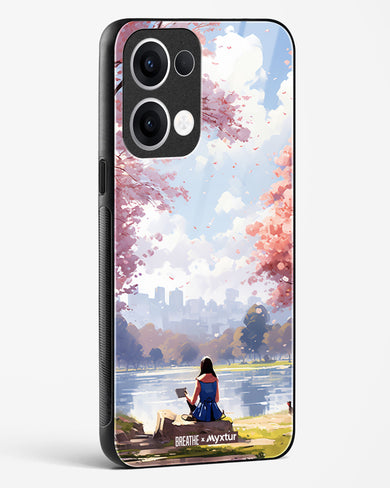 Tranquil Tales by the Stream [BREATHE] Glass Case Phone Cover (Oppo)