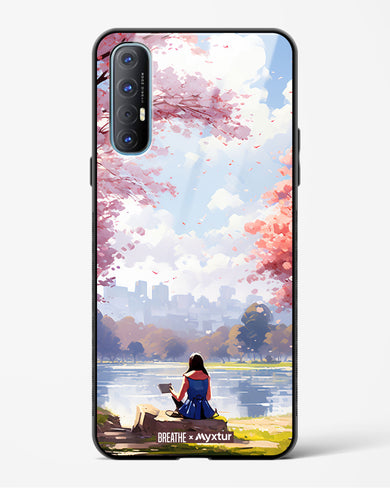 Tranquil Tales by the Stream [BREATHE] Glass Case Phone Cover (Oppo)