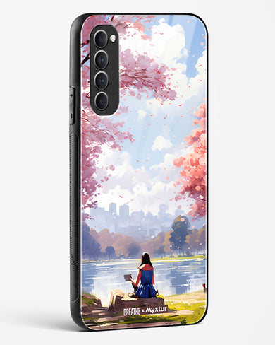 Tranquil Tales by the Stream [BREATHE] Glass Case Phone Cover (Oppo)