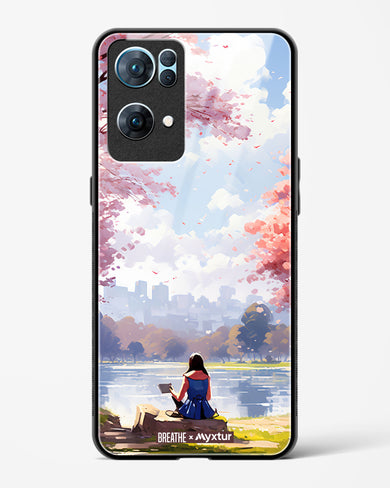 Tranquil Tales by the Stream [BREATHE] Glass Case Phone Cover (Oppo)