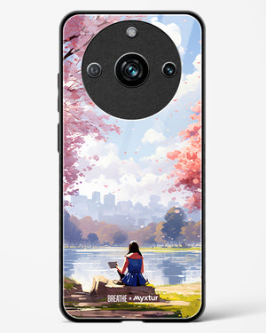 Tranquil Tales by the Stream [BREATHE] Glass Case Phone Cover (Realme)