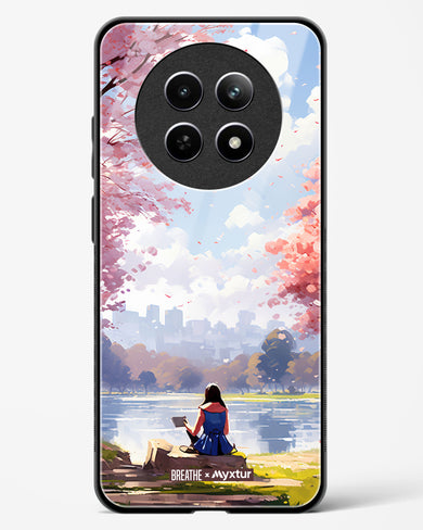 Tranquil Tales by the Stream [BREATHE] Glass Case Phone Cover (Realme)