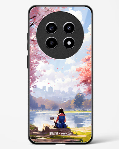 Tranquil Tales by the Stream [BREATHE] Glass Case Phone Cover (Realme)