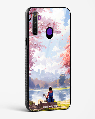 Tranquil Tales by the Stream [BREATHE] Glass Case Phone Cover-(Realme)