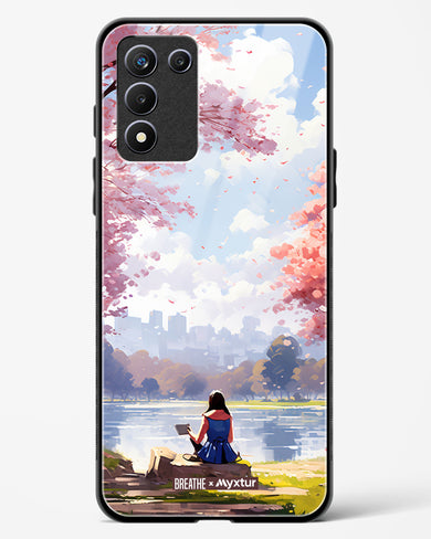Tranquil Tales by the Stream [BREATHE] Glass Case Phone Cover (Realme)