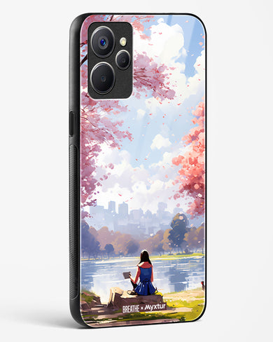 Tranquil Tales by the Stream [BREATHE] Glass Case Phone Cover (Realme)
