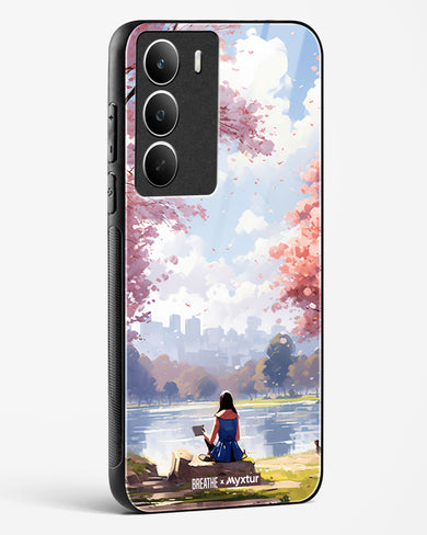 Tranquil Tales by the Stream [BREATHE] Glass Case Phone Cover (Realme)