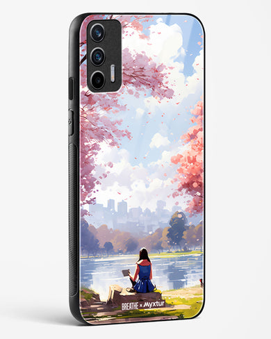 Tranquil Tales by the Stream [BREATHE] Glass Case Phone Cover (Realme)