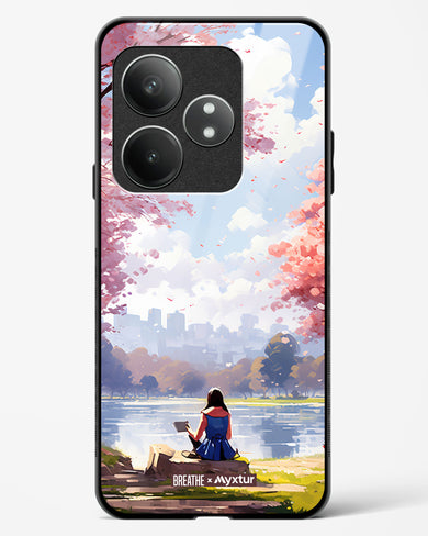 Tranquil Tales by the Stream [BREATHE] Glass Case Phone Cover (Realme)