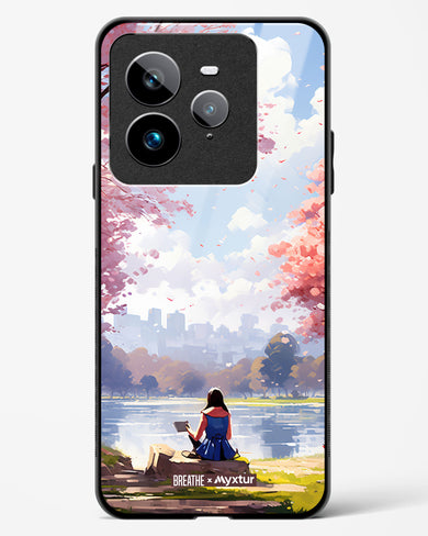 Tranquil Tales by the Stream [BREATHE] Glass Case Phone Cover (Realme)