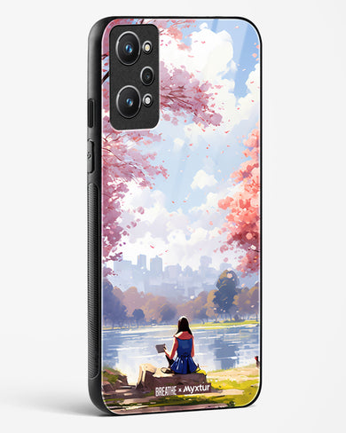 Tranquil Tales by the Stream [BREATHE] Glass Case Phone Cover-(Realme)