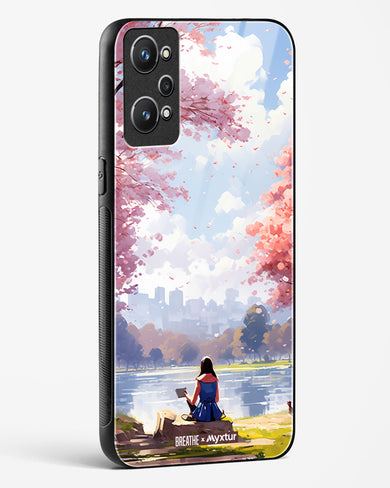 Tranquil Tales by the Stream [BREATHE] Glass Case Phone Cover (Realme)