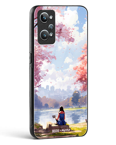 Tranquil Tales by the Stream [BREATHE] Glass Case Phone Cover-(Realme)