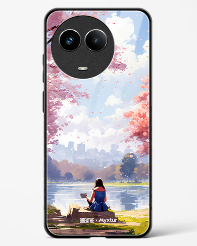 Tranquil Tales by the Stream [BREATHE] Glass Case Phone Cover (Realme)