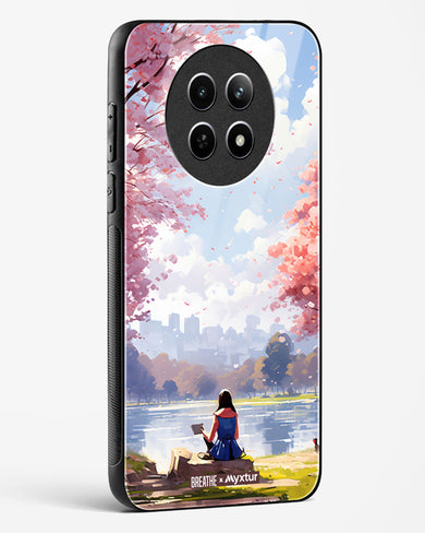 Tranquil Tales by the Stream [BREATHE] Glass Case Phone Cover (Realme)