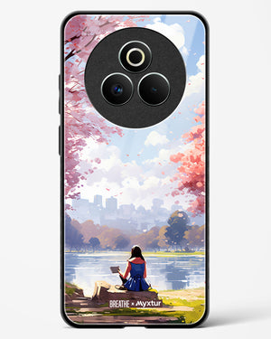 Tranquil Tales by the Stream [BREATHE] Glass Case Phone Cover (Realme)