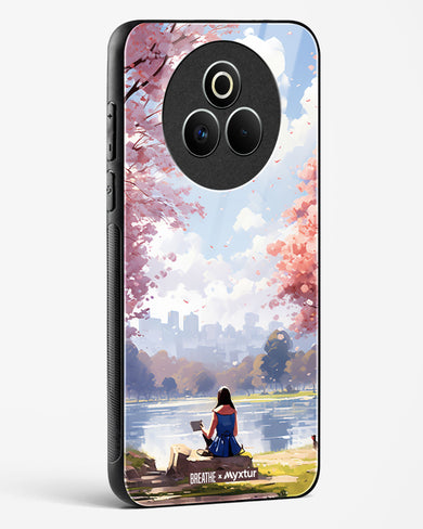 Tranquil Tales by the Stream [BREATHE] Glass Case Phone Cover (Realme)