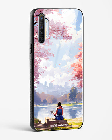 Tranquil Tales by the Stream [BREATHE] Glass Case Phone Cover-(Realme)