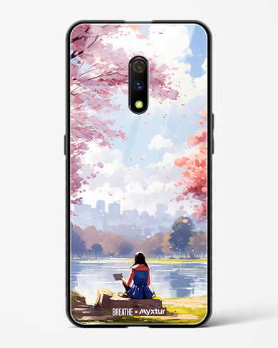 Tranquil Tales by the Stream [BREATHE] Glass Case Phone Cover-(Realme)