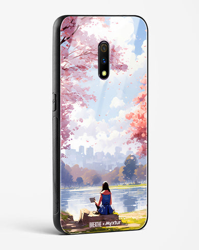 Tranquil Tales by the Stream [BREATHE] Glass Case Phone Cover-(Realme)