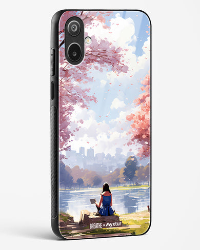 Tranquil Tales by the Stream [BREATHE] Glass Case Phone Cover (Samsung)