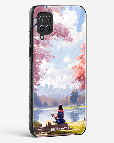 Tranquil Tales by the Stream [BREATHE] Glass Case Phone Cover-(Samsung)