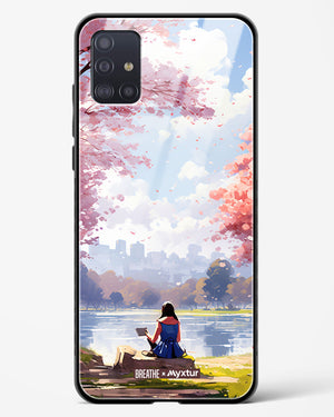 Tranquil Tales by the Stream [BREATHE] Glass Case Phone Cover-(Samsung)