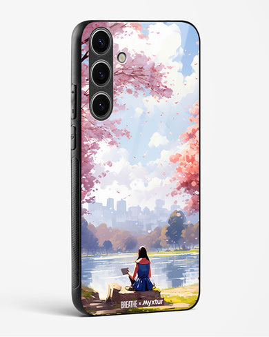 Tranquil Tales by the Stream [BREATHE] Glass Case Phone Cover (Samsung)