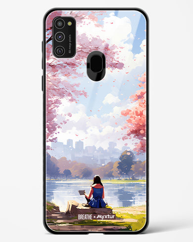 Tranquil Tales by the Stream [BREATHE] Glass Case Phone Cover (Samsung)