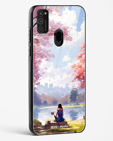 Tranquil Tales by the Stream [BREATHE] Glass Case Phone Cover (Samsung)