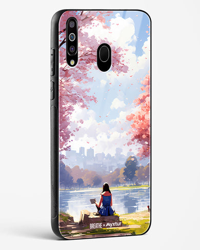 Tranquil Tales by the Stream [BREATHE] Glass Case Phone Cover-(Samsung)