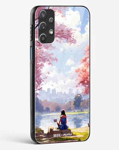 Tranquil Tales by the Stream [BREATHE] Glass Case Phone Cover (Samsung)