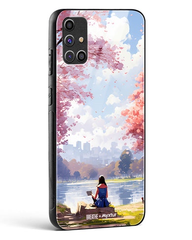 Tranquil Tales by the Stream [BREATHE] Glass Case Phone Cover-(Samsung)