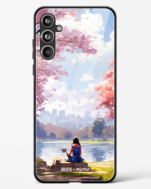 Tranquil Tales by the Stream [BREATHE] Glass Case Phone Cover (Samsung)