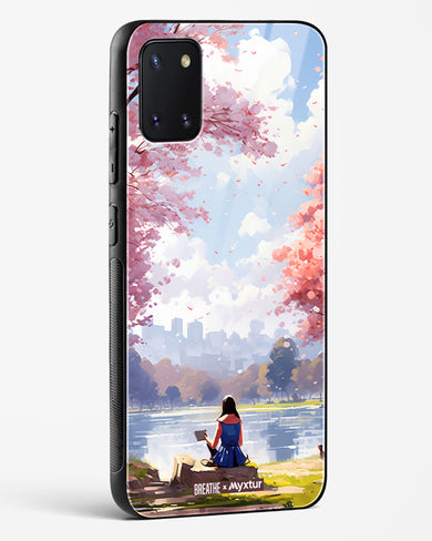 Tranquil Tales by the Stream [BREATHE] Glass Case Phone Cover-(Samsung)