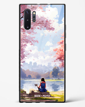 Tranquil Tales by the Stream [BREATHE] Glass Case Phone Cover-(Samsung)