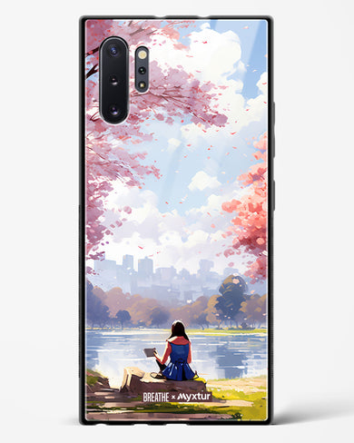 Tranquil Tales by the Stream [BREATHE] Glass Case Phone Cover (Samsung)