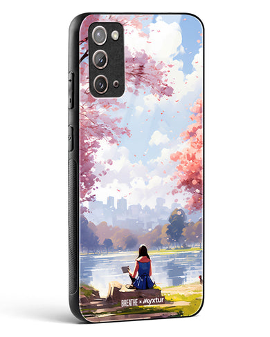 Tranquil Tales by the Stream [BREATHE] Glass Case Phone Cover-(Samsung)