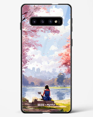 Tranquil Tales by the Stream [BREATHE] Glass Case Phone Cover (Samsung)