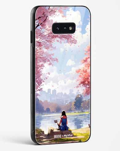 Tranquil Tales by the Stream [BREATHE] Glass Case Phone Cover (Samsung)