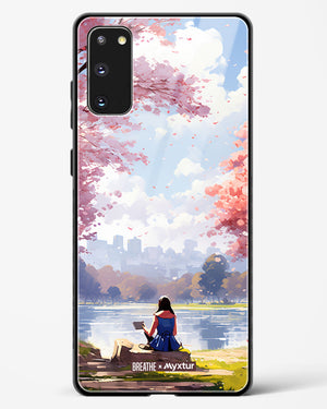 Tranquil Tales by the Stream [BREATHE] Glass Case Phone Cover (Samsung)