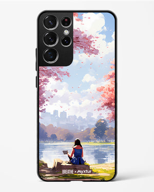 Tranquil Tales by the Stream [BREATHE] Glass Case Phone Cover (Samsung)
