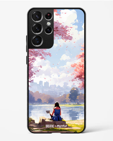 Tranquil Tales by the Stream [BREATHE] Glass Case Phone Cover (Samsung)