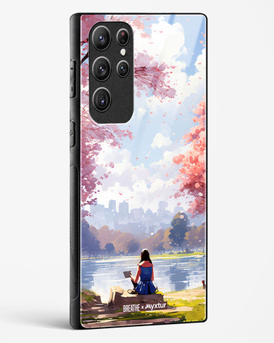 Tranquil Tales by the Stream [BREATHE] Glass Case Phone Cover (Samsung)